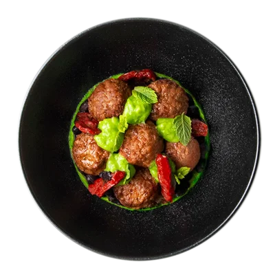 Polpetta Veg Con Pure Di Piselli